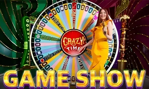 Arcade game screen with colorful elements